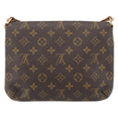 LOUIS VUITTON Monogram Musette Tango Tasche mit kurzem Riemen M51257 LV Auth 182148A-2
