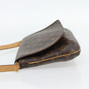 LOUIS VUITTON Monogram Musette Tango Tasche mit kurzem Riemen M51257 LV Auth 182148A-3