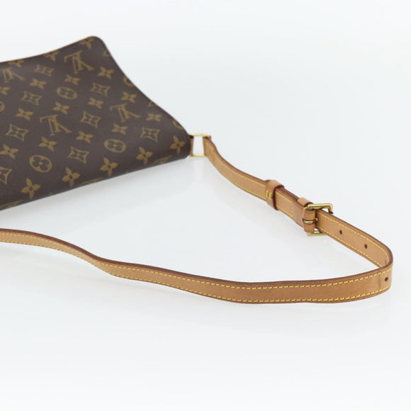 LOUIS VUITTON Monogram Musette Tango Tasche mit kurzem Riemen M51257 LV Auth 182148A