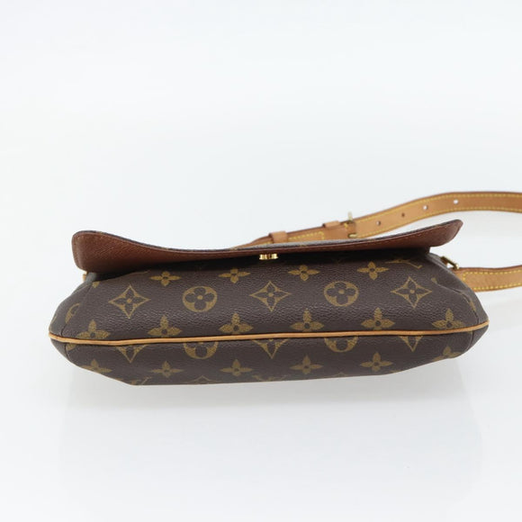 LOUIS VUITTON Monogram Musette Tango Tasche mit kurzem Riemen M51257 LV Auth 182148A
