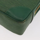 LOUIS VUITTON Epi Porte Documents Voyage Businesstasche Grün M54474 Auth 182153-11