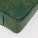 LOUIS VUITTON Epi Porte Documents Voyage Businesstasche Grün M54474 Auth 182153-12