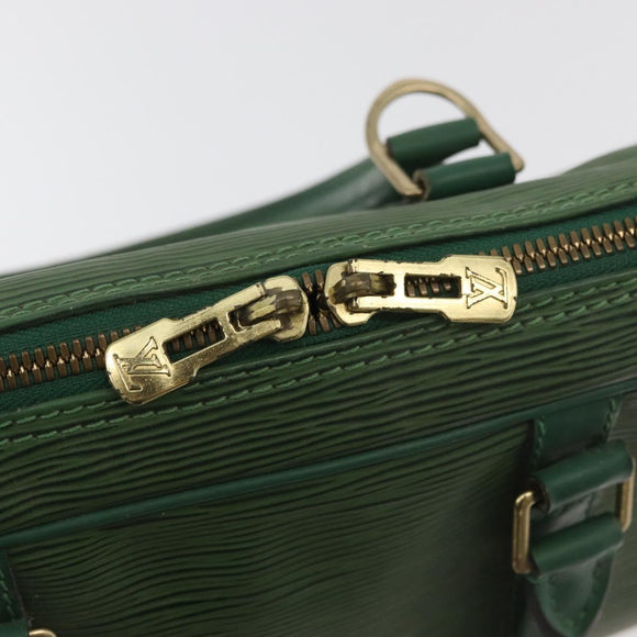 LOUIS VUITTON Epi Porte Documents Voyage Businesstasche Grün M54474 Auth 182153