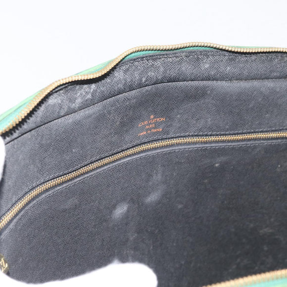 LOUIS VUITTON Epi Porte Documents Voyage Businesstasche Grün M54474 Auth 182153