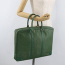LOUIS VUITTON Epi Porte Documents Voyage Businesstasche Grün M54474 Auth 182153-24