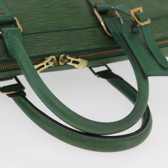 LOUIS VUITTON Epi Porte Documents Voyage Businesstasche Grün M54474 Auth 182153