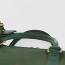 LOUIS VUITTON Epi Porte Documents Voyage Businesstasche Grün M54474 Auth 182153-8