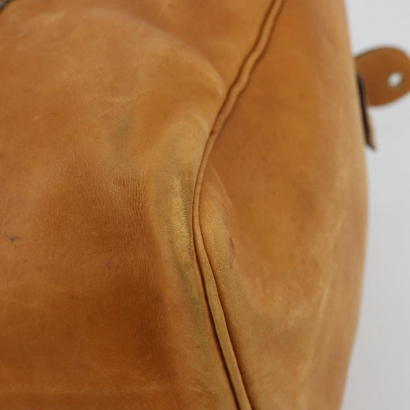 Christian Dior Handtasche Leder Wildleder Braun Gold Authentisch 182155