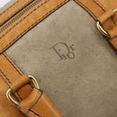 Christian Dior Handtasche Leder Wildleder Braun Gold Authentisch 182155-14