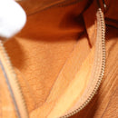 Christian Dior Handtasche Leder Wildleder Braun Gold Authentisch 182155-20