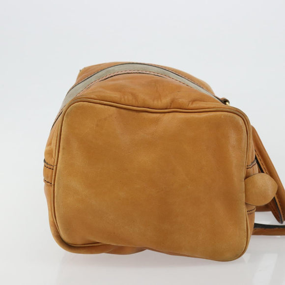 Christian Dior Handtasche Leder Wildleder Braun Gold Authentisch 182155