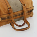 Christian Dior Handtasche Leder Wildleder Braun Gold Authentisch 182155-7