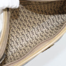 SAINT LAURENT Clutch Bag PVC Canvas Gray Auth 182160-14