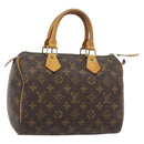 LOUIS VUITTON Monogram Speedy 25 Handtasche M41528 LV Auth 182161A-1
