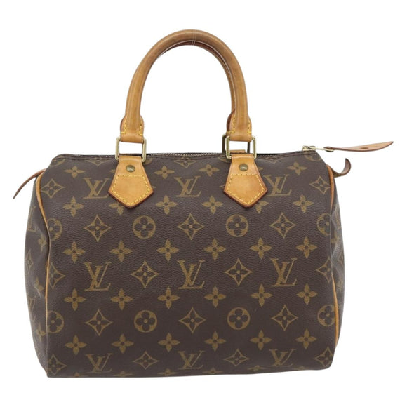 LOUIS VUITTON Monogram Speedy 25 Handtasche M41528 LV Auth 182161A