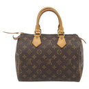 LOUIS VUITTON Monogram Speedy 25 Handtasche M41528 LV Auth 182161A-2