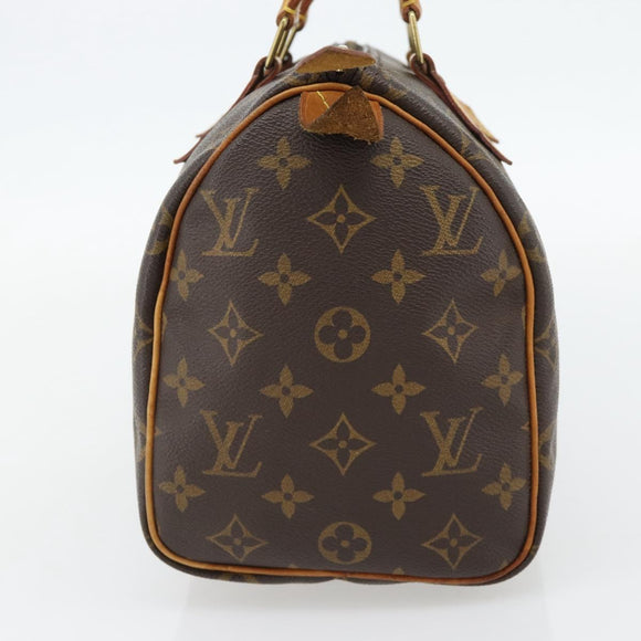LOUIS VUITTON Monogram Speedy 25 Handtasche M41528 LV Auth 182161A