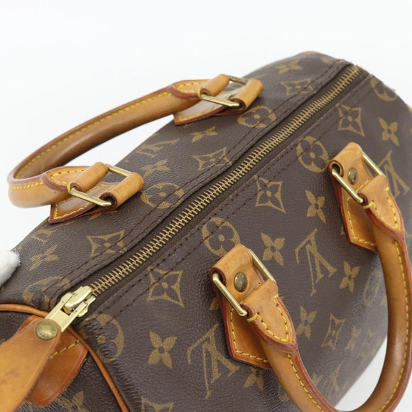 LOUIS VUITTON Monogram Speedy 25 Handtasche M41528 LV Auth 182161A