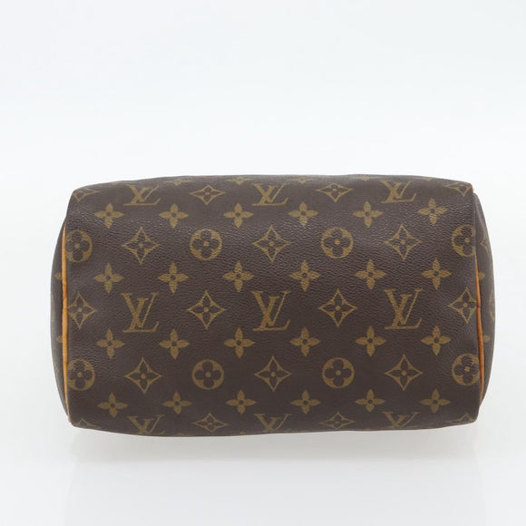 LOUIS VUITTON Monogram Speedy 25 Handtasche M41528 LV Auth 182161A