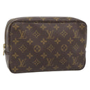 LOUIS VUITTON Monogram Trousse Toilette 23 Clutch Bag M47524 LV Auth 182162A-1