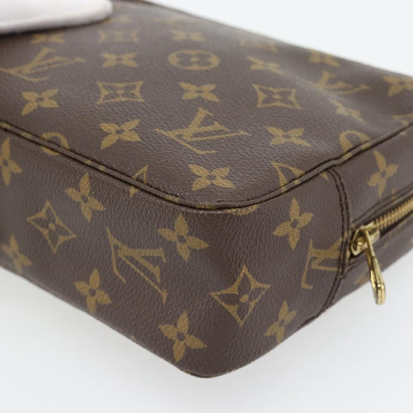 LOUIS VUITTON Monogram Trousse Toilette 23 Clutch Bag M47524 LV Auth 182162A