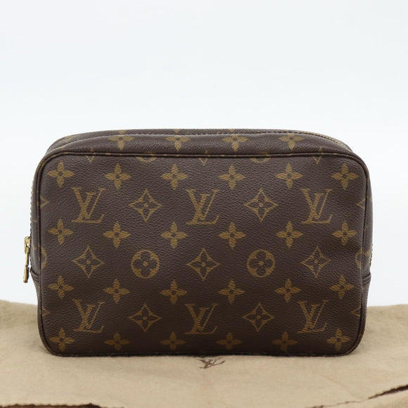 LOUIS VUITTON Monogram Trousse Toilette 23 Clutch Bag M47524 LV Auth 182162A