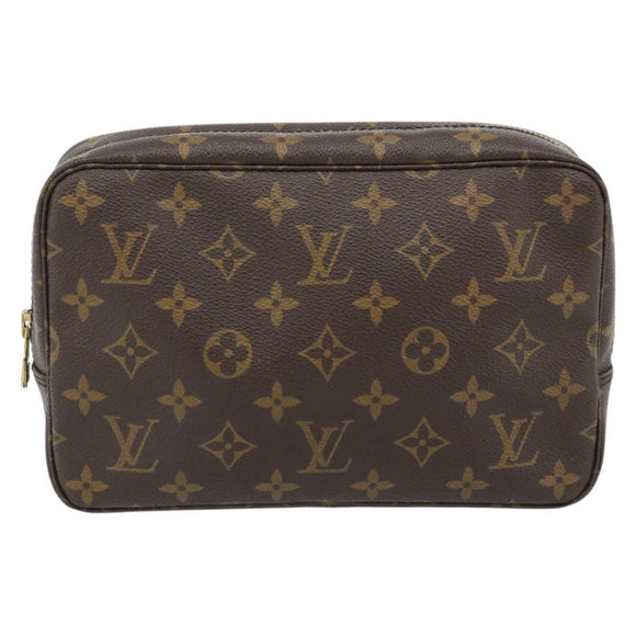 LOUIS VUITTON Monogram Trousse Toilette 23 Clutch Bag M47524 LV Auth 182162A