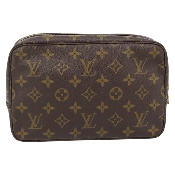 LOUIS VUITTON Monogram Trousse Toilette 23 Clutch Bag M47524 LV Auth 182162A