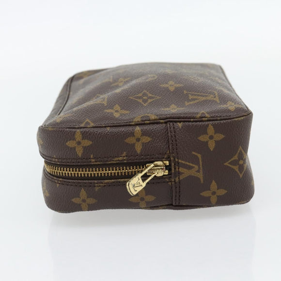 LOUIS VUITTON Monogram Trousse Toilette 23 Clutch Bag M47524 LV Auth 182162A