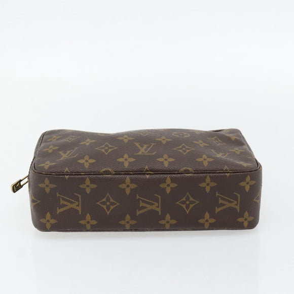 LOUIS VUITTON Monogram Trousse Toilette 23 Clutch Bag M47524 LV Auth 182162A