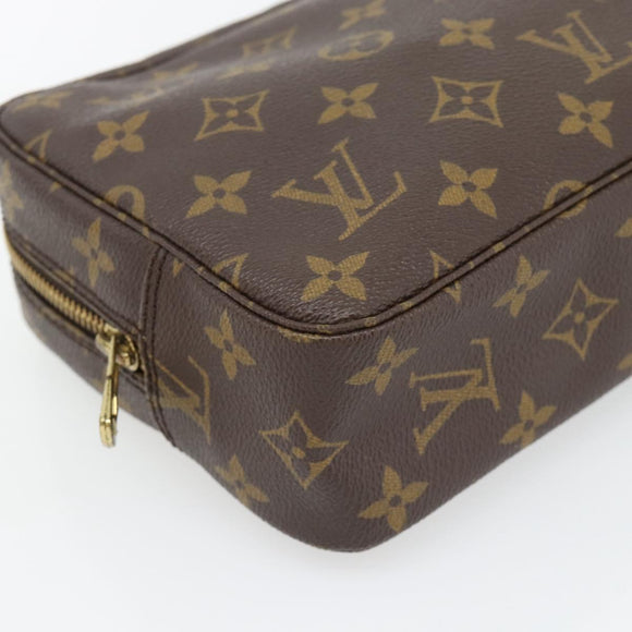 LOUIS VUITTON Monogram Trousse Toilette 23 Clutch Bag M47524 LV Auth 182162A
