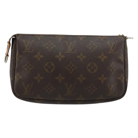 LOUIS VUITTON Monogram Pochette Accessoires Accessory Pouch M51980 Auth 182165