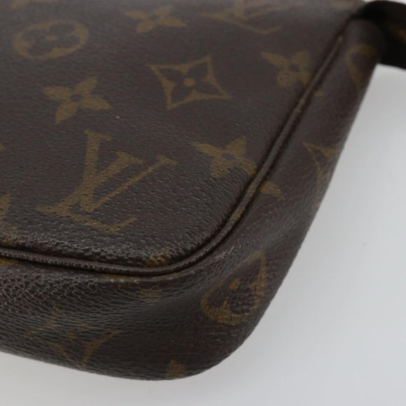 LOUIS VUITTON Monogram Pochette Accessoires Accessory Pouch M51980 Auth 182165
