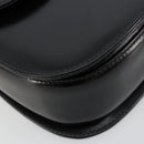 GUCCI Bamboe Handtas Leer Zwart Goud 000 2046 0188 Auth 182167V-15