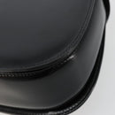 GUCCI Bamboe Handtas Leer Zwart Goud 000 2046 0188 Auth 182167V-16