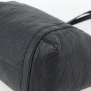 GUCCI GG Canvas Guccissima Tote Bag Leather Black Gold 233607 Auth 182177V-9