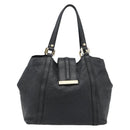 GUCCI GG Canvas Guccissima Tote Bag Leather Black Gold 233607 Auth 182177V-13