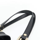 GUCCI GG Canvas Guccissima Tote Bag Leather Black Gold 233607 Auth 182177V-8