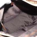 GUCCI GG Canvas Tote Bag Beige Silver 019 0402 Auth 182184-17