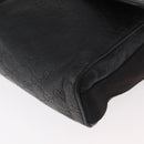 GUCCI GG Canvas Guccissima WebSherry Line Bag Leather Black 246067 Auth 182188A-12