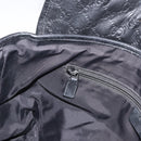 GUCCI GG Canvas Guccissima WebSherry Line Bag Leather Black 246067 Auth 182188A-21