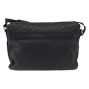 GUCCI GG Canvas Guccissima WebSherry Line Bag Leather Black 246067 Auth 182188A-3