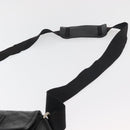 GUCCI GG Canvas Guccissima WebSherry Line Bag Leather Black 246067 Auth 182188A-8