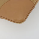 GUCCI Jackie Shoulder Bag Suede Beige Silver 001 4075 Auth 182195-12