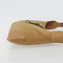 GUCCI Jackie Shoulder Bag Suede Beige Silver 001 4075 Auth 182195-4
