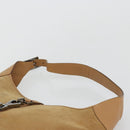 GUCCI Jackie Shoulder Bag Suede Beige Silver 001 4075 Auth 182195-8