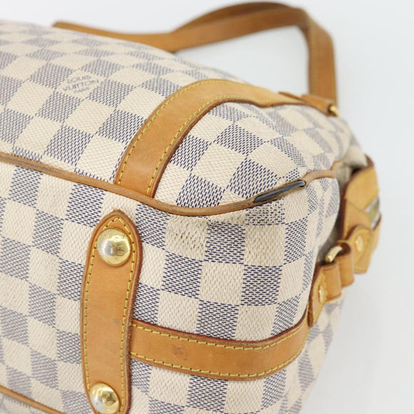 LOUIS VUITTON Damier Azur Stresa PM Tote Bag M51188 LV Auth 182197