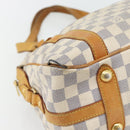 LOUIS VUITTON Damier Azur Stresa PM Tote Bag M51188 LV Auth 182197-8