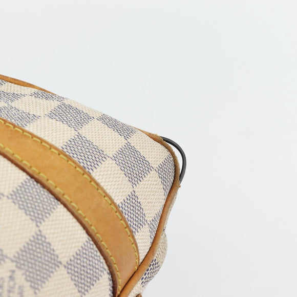 LOUIS VUITTON Damier Azur Stresa PM Tote Bag M51188 LV Auth 182197
