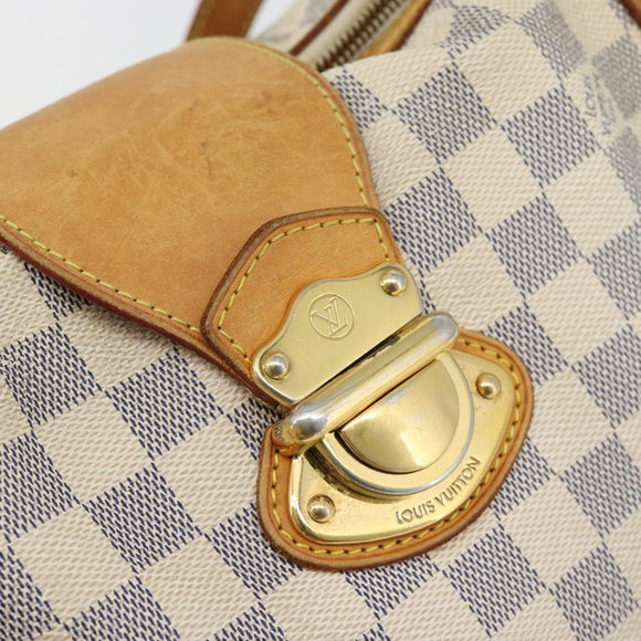 LOUIS VUITTON Damier Azur Stresa PM Tote Bag M51188 LV Auth 182197